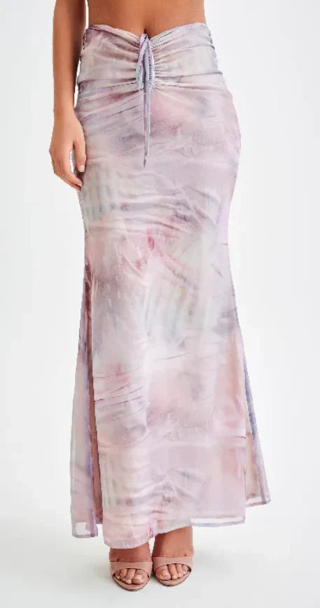 Jupe Été Florale pour Femme avec Volants Décontractés - LuxeStyle