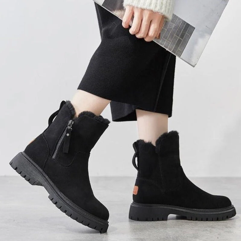 Bottes Femme Hiver Chaude Confortable