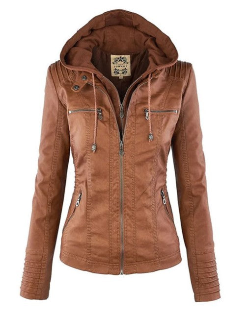 Veste Courte Zippée Féminine pour Printemps