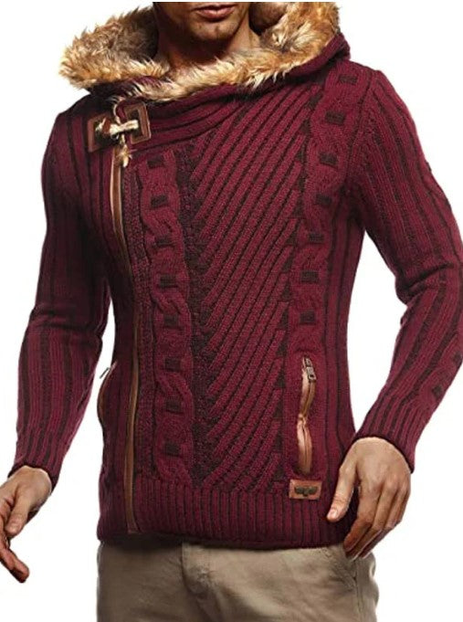 Sweat À Capuche Élégant Pour Homme Hiver - LuxeStyle
