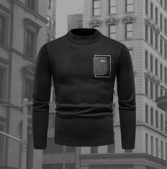 Pull Homme Col Rond Élégant pour Tous les Jours