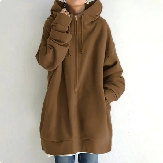 Sweat à capuche confortable avec poche et cordon ajustable - LuxeStyle