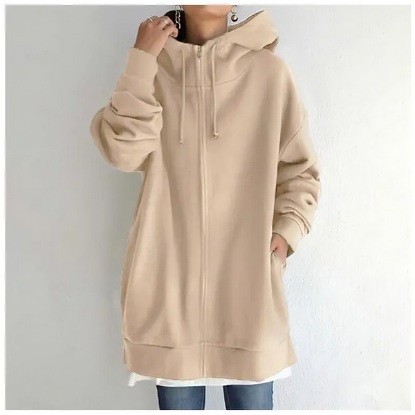 Sweat à capuche confortable avec poche et cordon ajustable