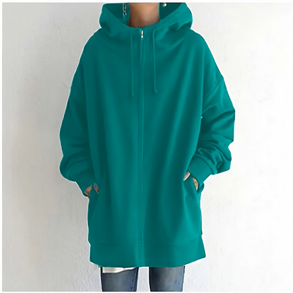 Sweat à capuche confortable avec poche et cordon ajustable