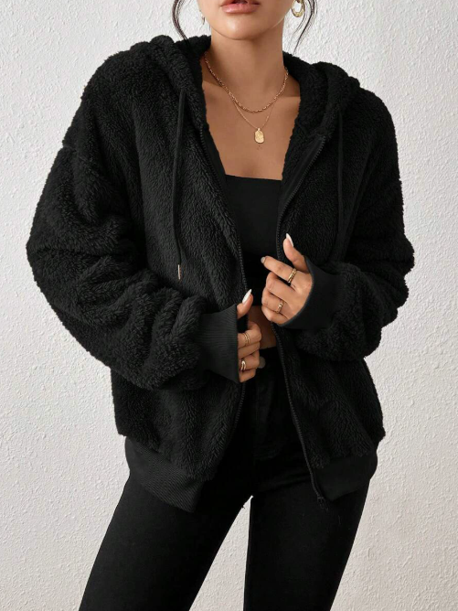Veste Femme Hiver – Cardigan Élégant en Polaire Douillette & Chaude pour Femmes - LuxeStyle
