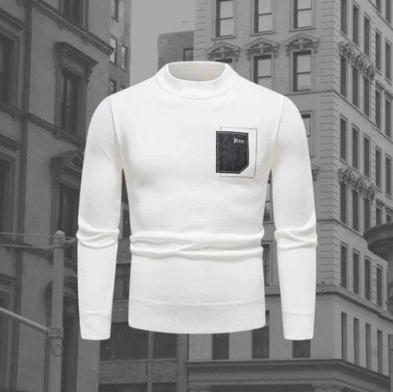 Pull Homme Col Rond Élégant pour Tous les Jours - LuxeStyle