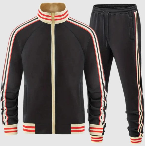 Survêtement Homme Rayé Sportif et Confortable