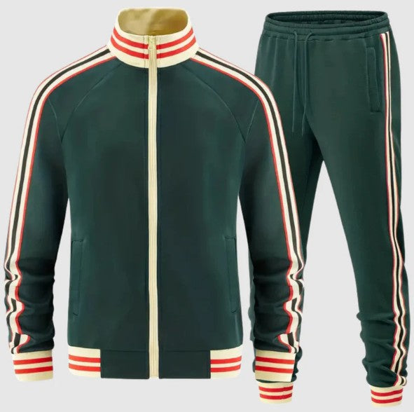Survêtement Homme Rayé Sportif et Confortable