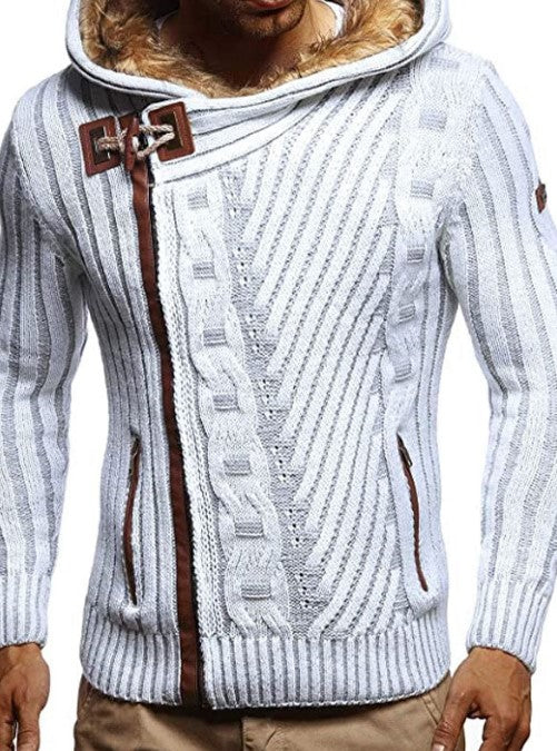 Sweat À Capuche Élégant Pour Homme Hiver