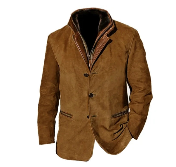 Veste Blazer Élégant Homme Hiver