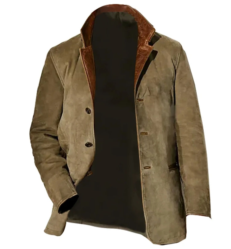 Veste Blazer Élégant Homme Hiver