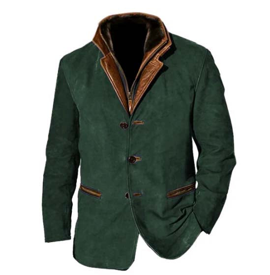 Veste Blazer Élégant Homme Hiver - LuxeStyle