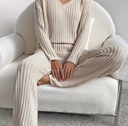 Tenue Décontractée 2 Pièces pour Femmes Casual Chaque Jour - LuxeStyle