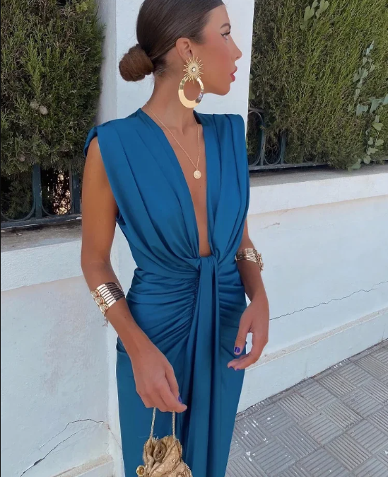 Robe de soirée élégante femme longue