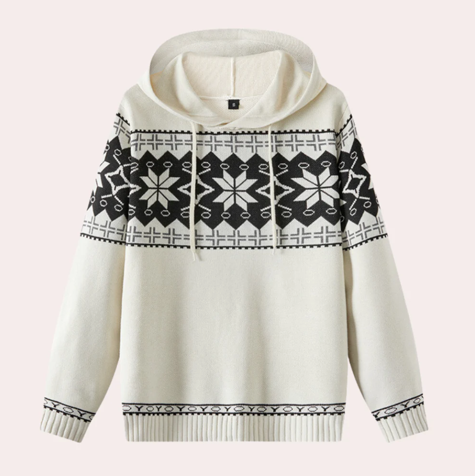 Sweat à Capuche Détendu et Confortable pour Homme