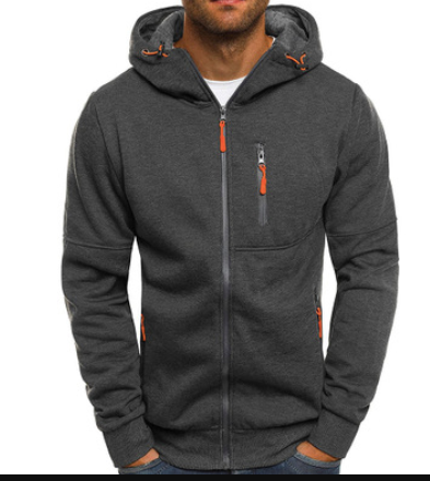 Sweat À Capuche Zippé Étanche Pour Homme | Parfait Pour Hiver