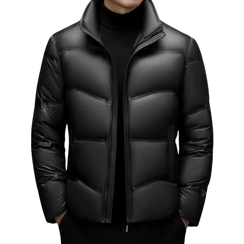 Veste Hiver Épaisse au Capuchon Réglable pour Homme - LuxeStyle