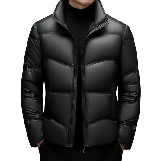 Veste Hiver Épaisse au Capuchon Réglable pour Homme - LuxeStyle