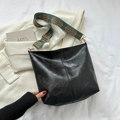 Sac à Main Chic en Cuir Rétro pour Femme