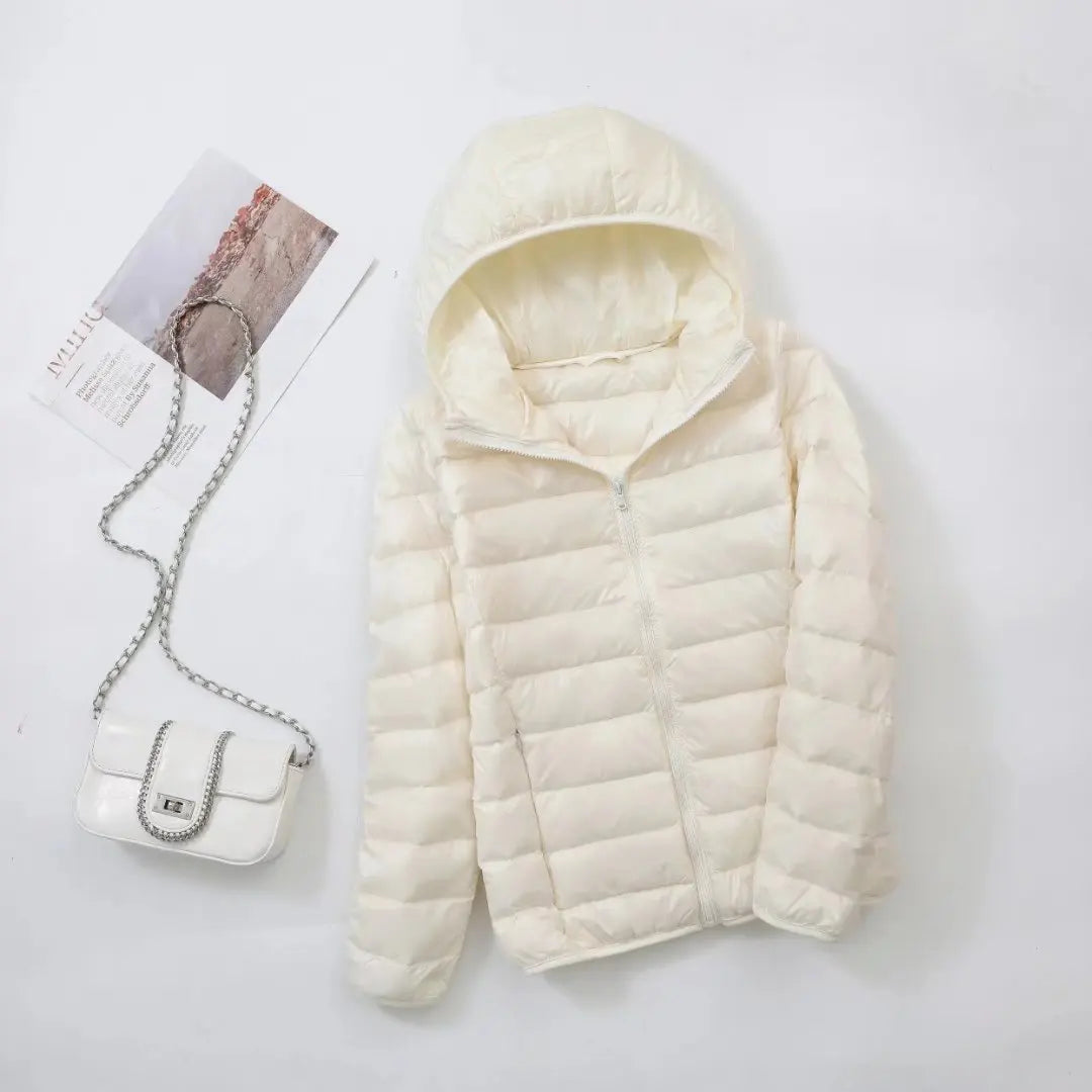 Parka femme polaire bleu foncé