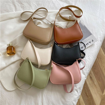 Sac à main coloré en faux cuir pour femme - LuxeStyle