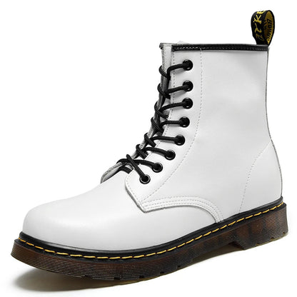 Bottes Décontractées En Cuir Pour Femme | À Lacets