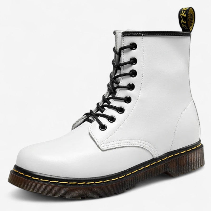 Bottines Femmes à Lacets avec Semelle Grip