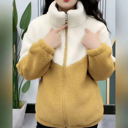 Veste Hiver Douillette avec Capuche Réglable - LuxeStyle