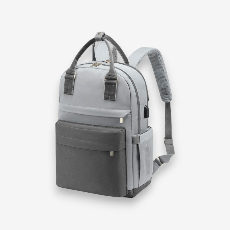Sac à Dos Femmes avec Bandoulières Réglables et Port USB
