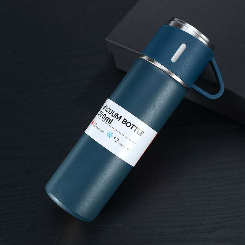 Thermos de Voyage Isolé avec Gobelet Intégré