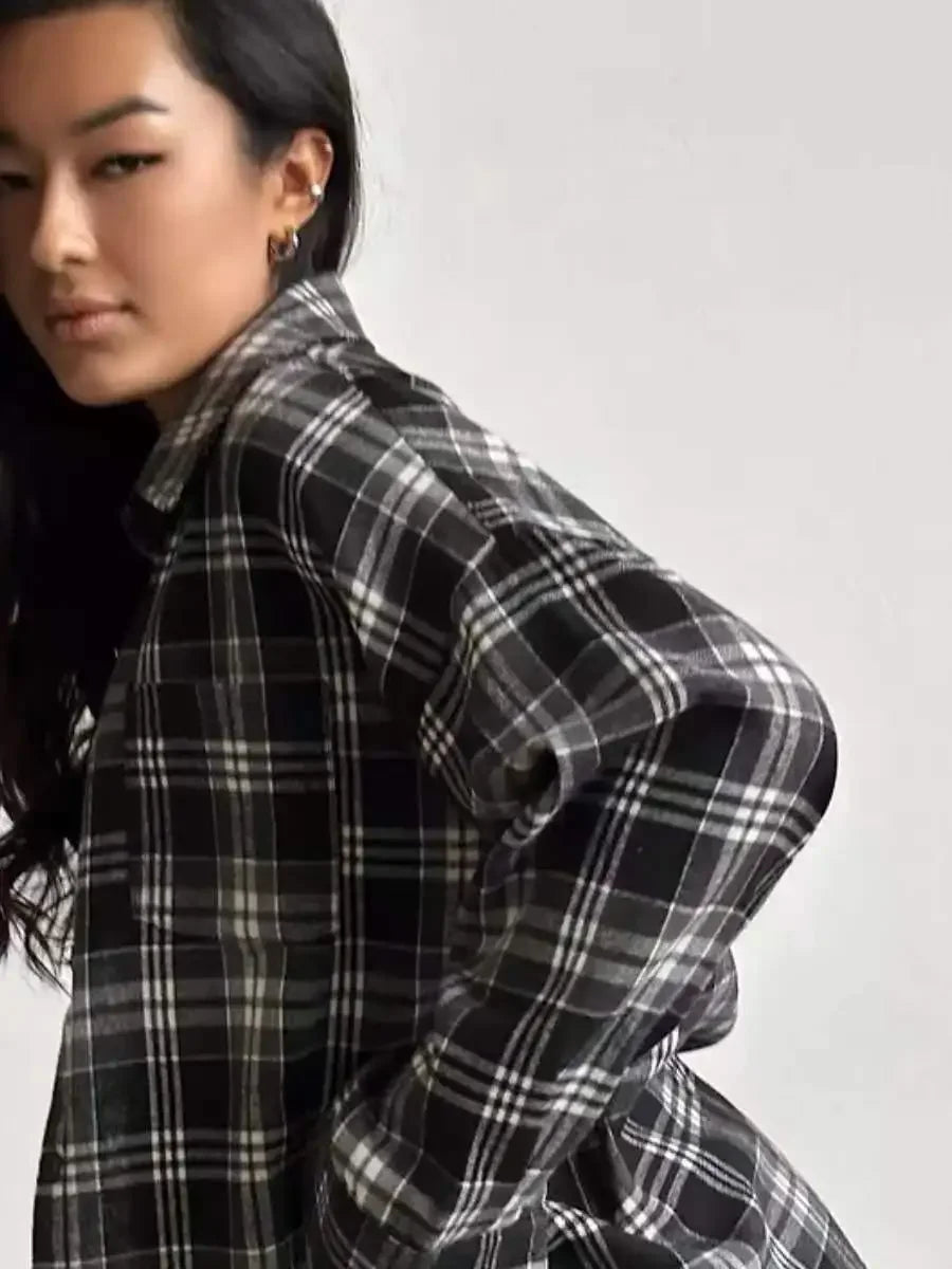 Chemise Flanelle Douce et Chaleureuse pour Hiver