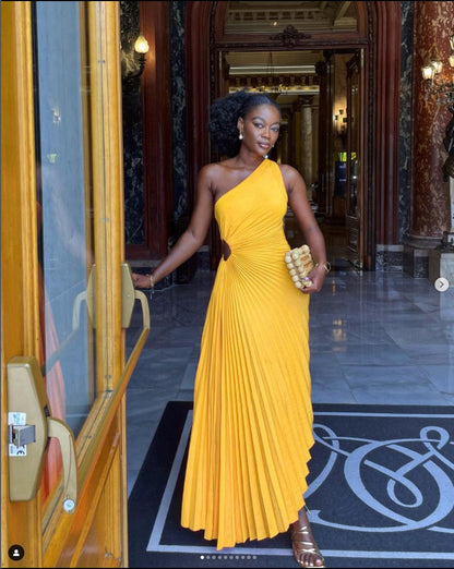 Regina™ – Robe Femme Longue en Satin Élégant pour Soirées Spéciales