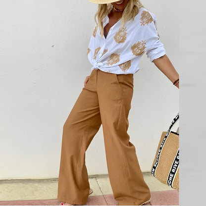 Blouse Été Légère Femme - Haut Décontracté Chic Boho