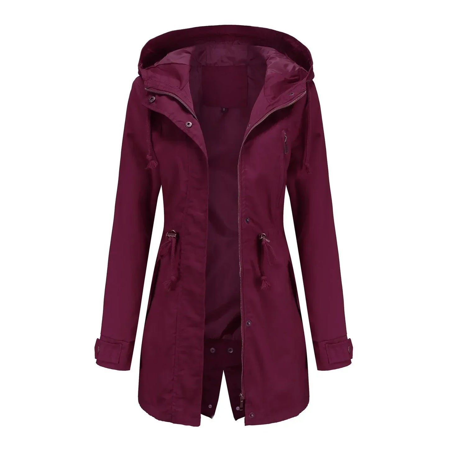 Parka Femme Hiver Élégante - Capuche et Doublure Chaude