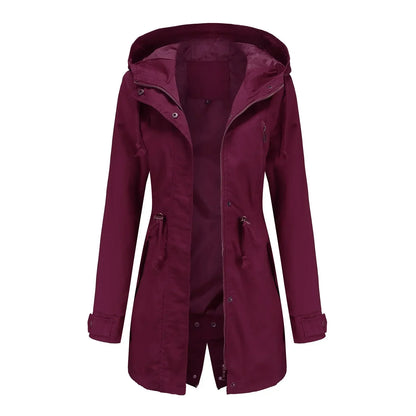 Parka Femme Hiver Élégante - Capuche et Doublure Chaude