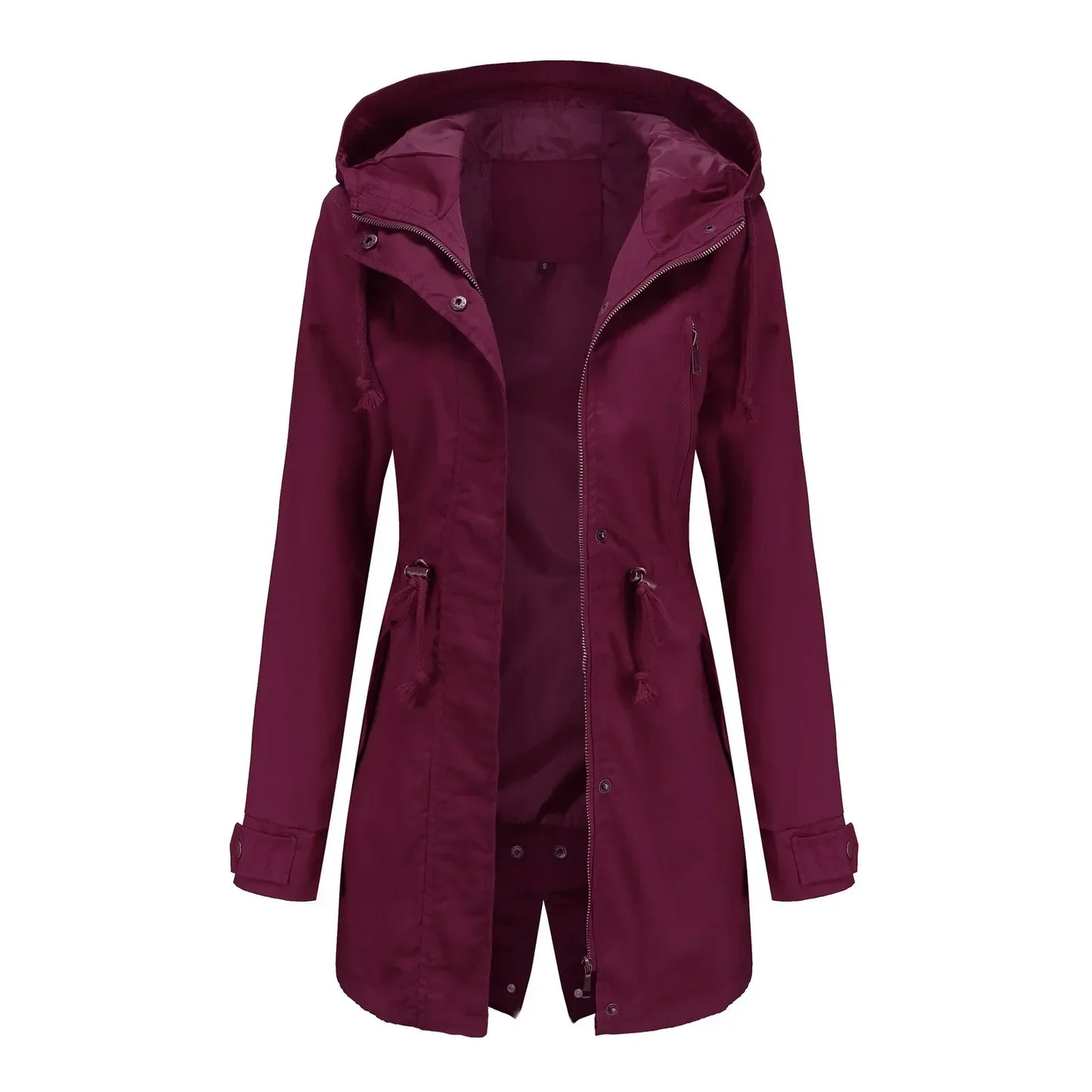 Doudoune Femme Hiver avec Capuche et Doublure Chaude