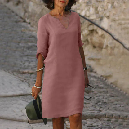 Wendy™ – Robe Longue Femme Élégante et Confortable pour le Printemps