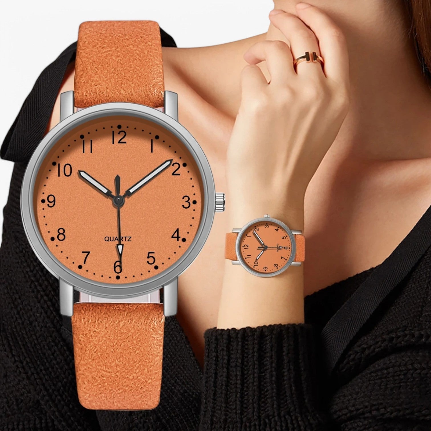 Montre Femme Élégante avec Bracelet Ajutable - LuxeStyle