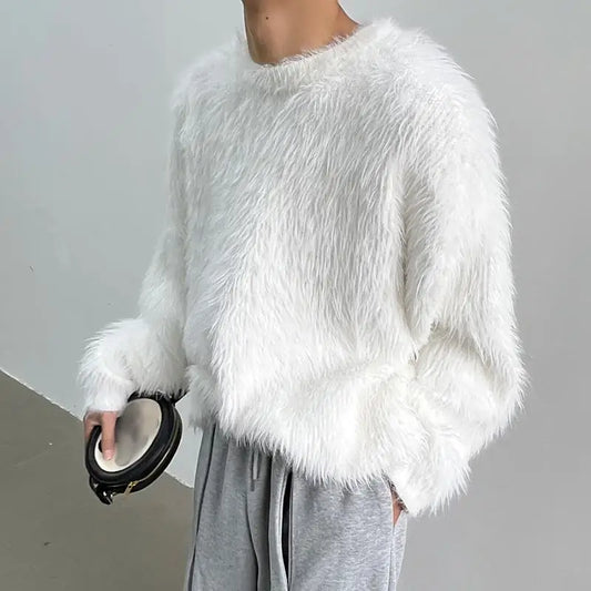 Pull Décontracté avec Col Rond pour Femme et Homme | Parfait pour Printemps - LuxeStyle