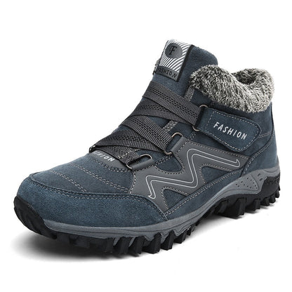 Bottines Confortables Hiver avec Doublure Chaude