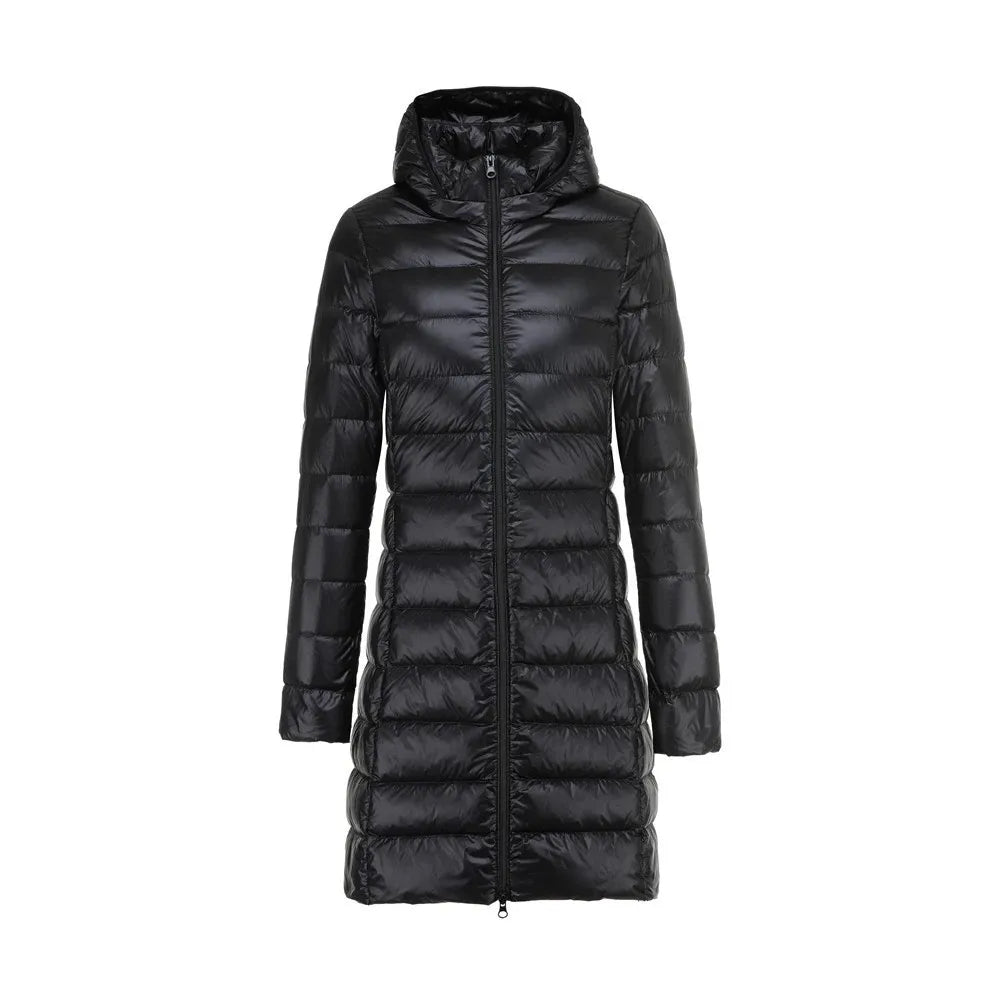 Manteau Hiver Douillet avec Capuche Déachable pour Femme - LuxeStyle