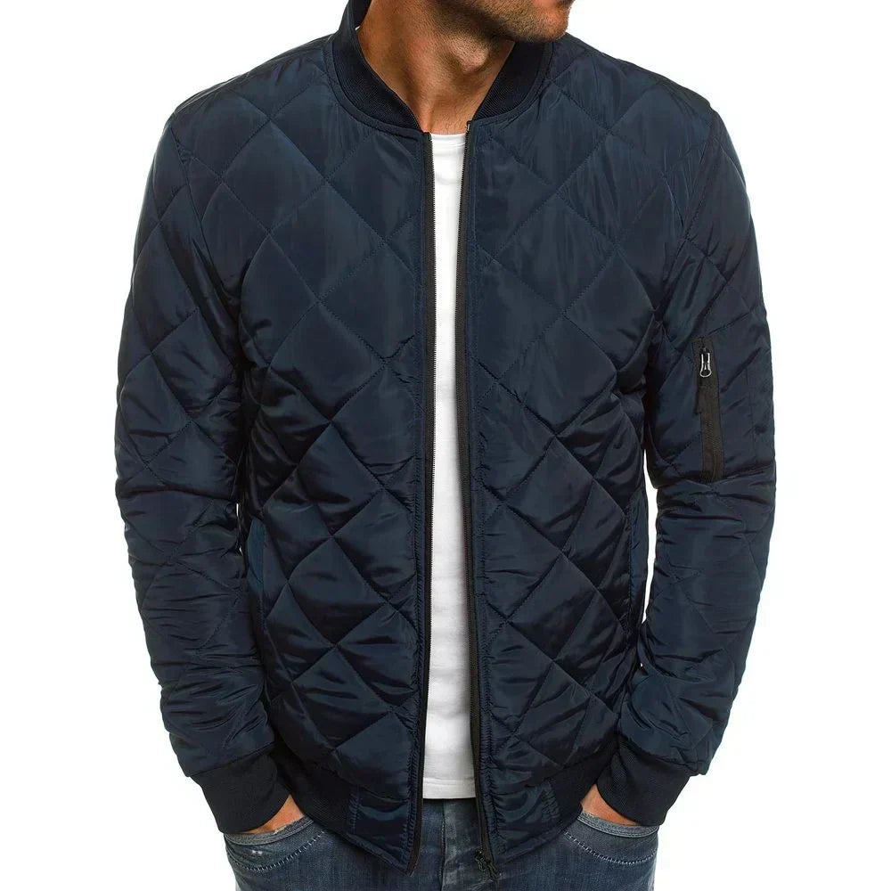 Veste polaire rouge pour homme à fermeture rapide