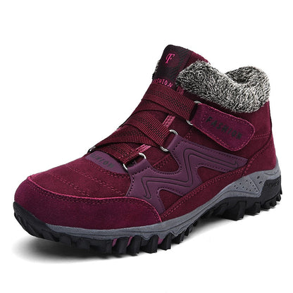 Bottines Confortables Hiver avec Doublure Chaude