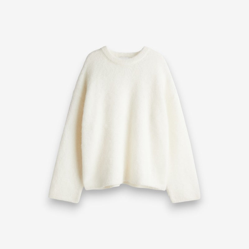 Sweat à Manches Longues Détente Col Rond - LuxeStyle