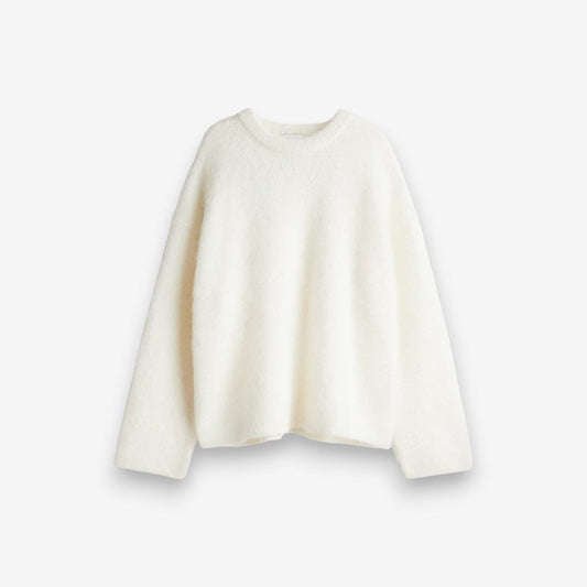 Sweat à Manches Longues Détente Col Rond - LuxeStyle