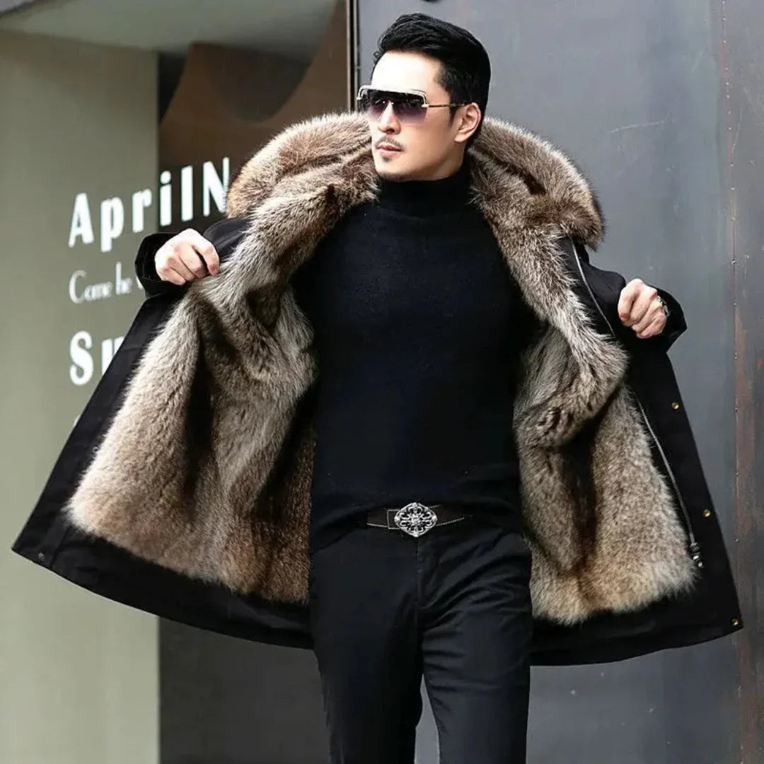 Doudoune Hivernale Homme avec Capuche Chaude - LuxeStyle