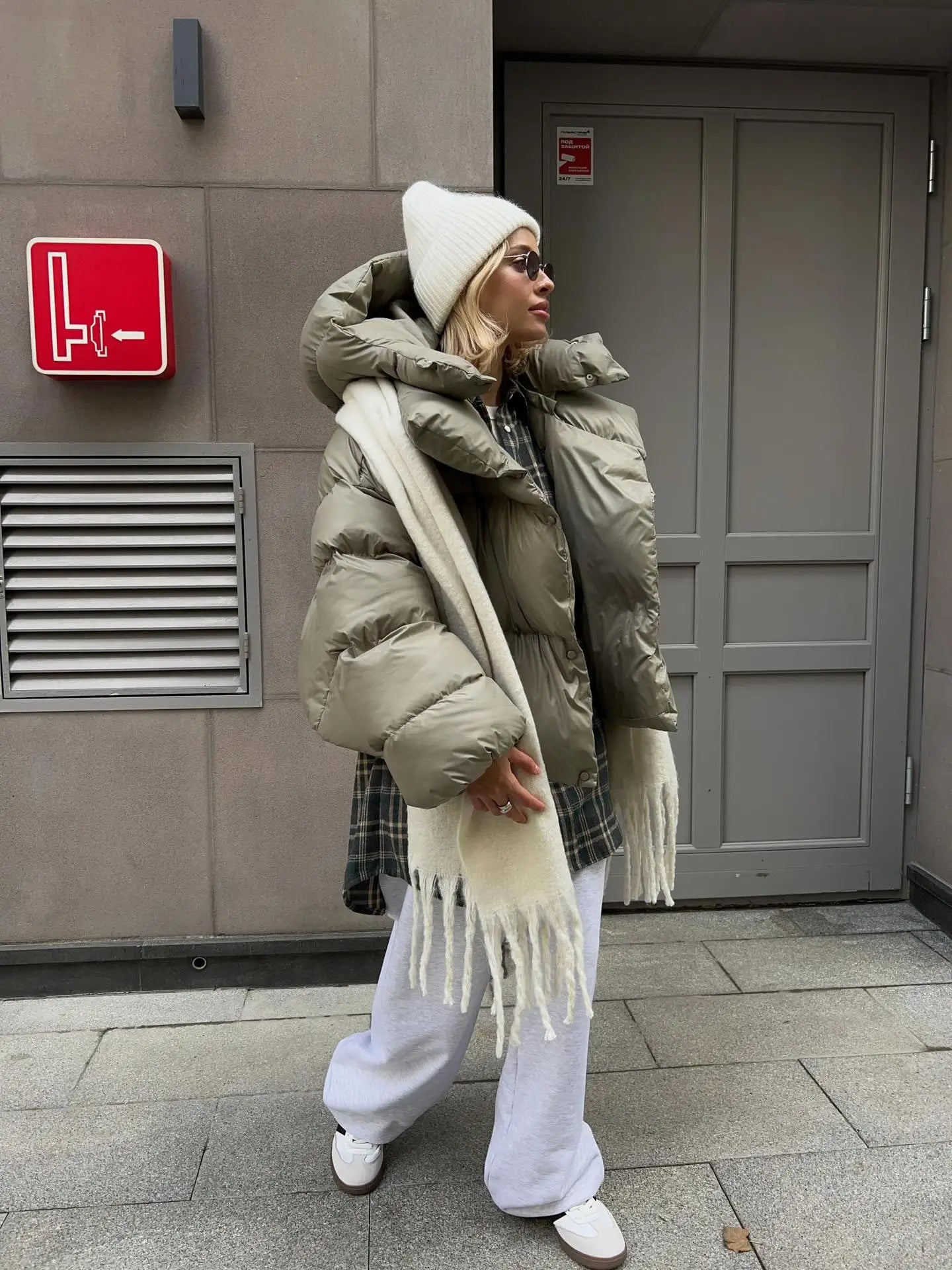 Veste Polaire Femme Oversize pour Hiver