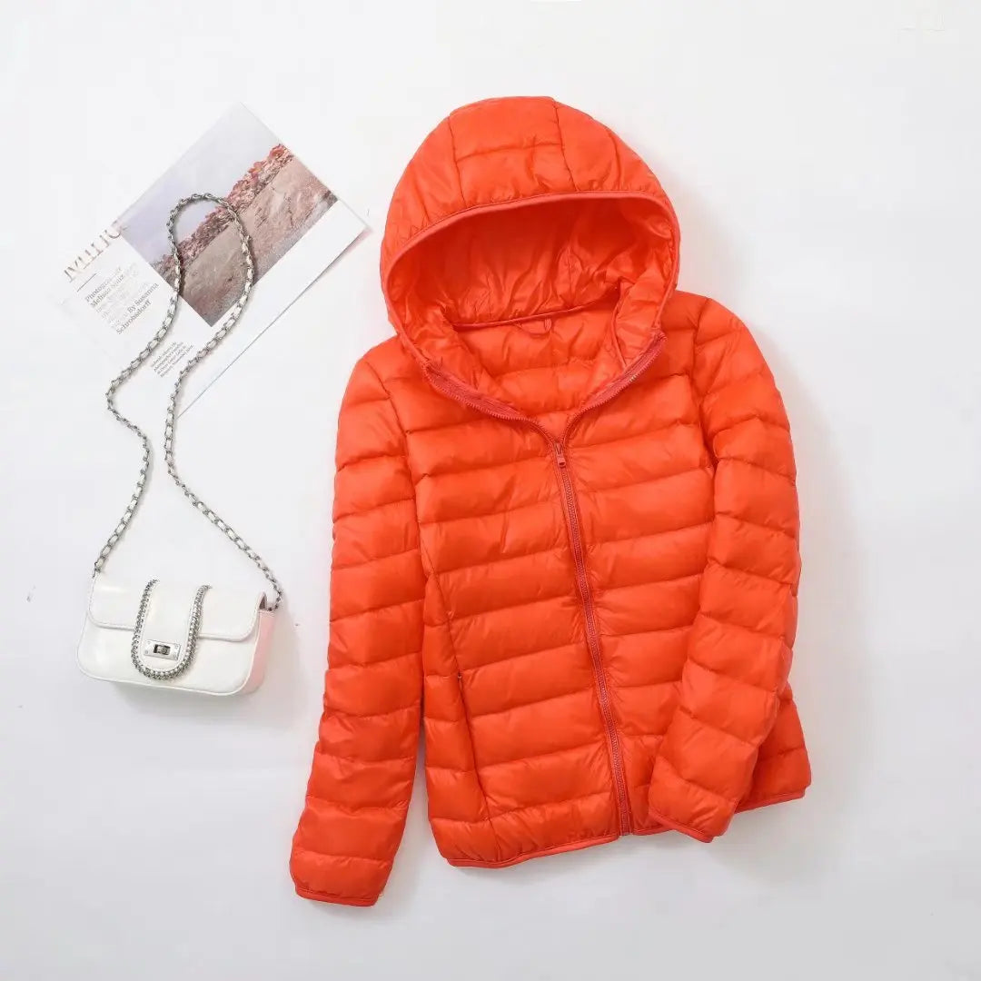 Parka femme polaire bleu foncé