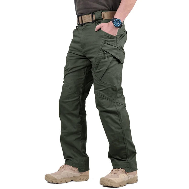 Pantalon Cargo Militaire pour Homme - Pantalon Hiking Polyvalent Respirant