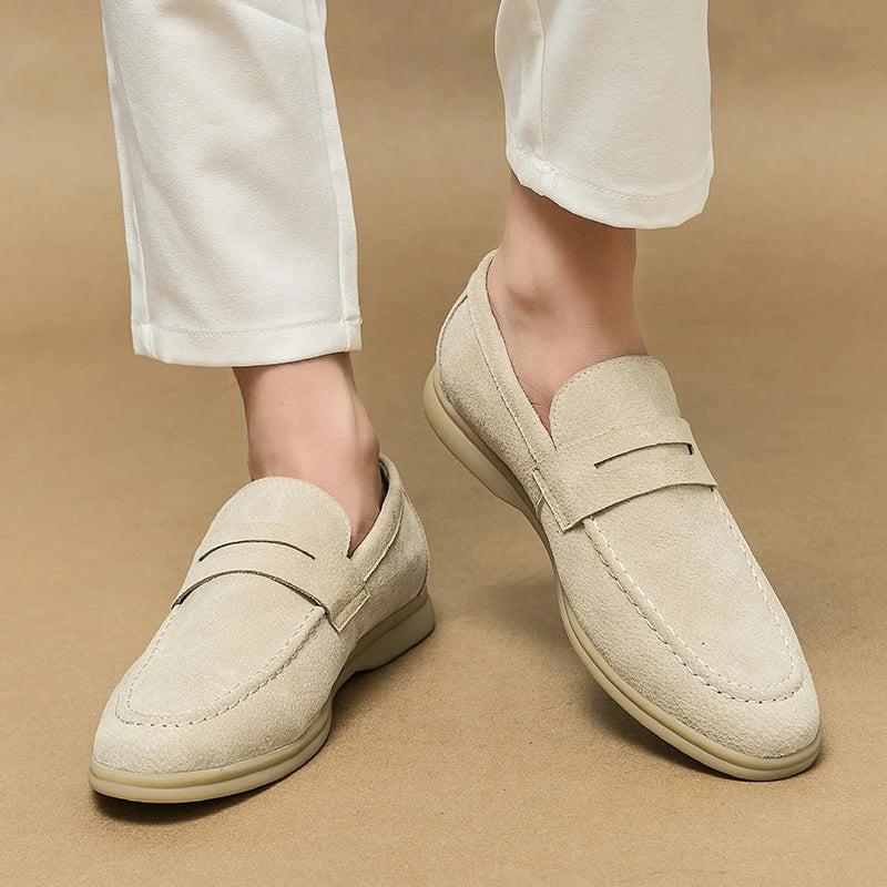Mocassins Marine Décontractés pour Homme - LuxeStyle